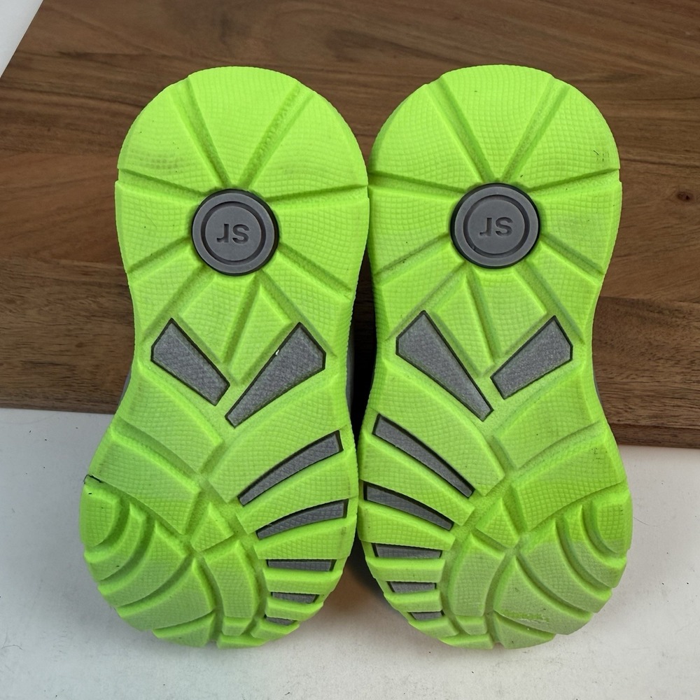 New Little Kids Stride Rite Kamari Gray Sneakers Shoes Boots Size‎ 9 C - Picture 7 of 8